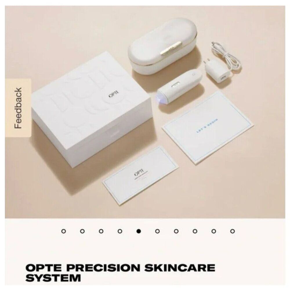 Opte Precision Skincare System Inkjet Makeup Wand +2 Refills Fair Light Formula